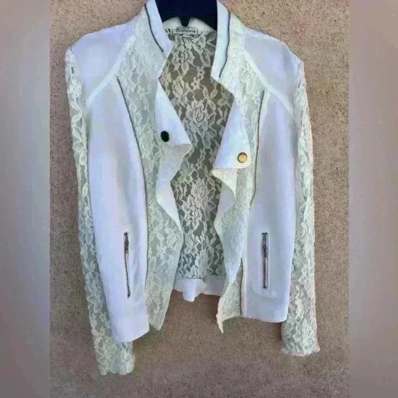 Chocolate Jackets & Blazers - Chocolate Women’s Lace Blazer